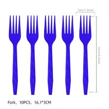 Mattel 韩流主题狩猎女巫生日派对用品、餐具、蛋糕装饰、Lumie Zoe Mira插画海报、野餐及居家便携式餐具 - 彩色 - 查看 11