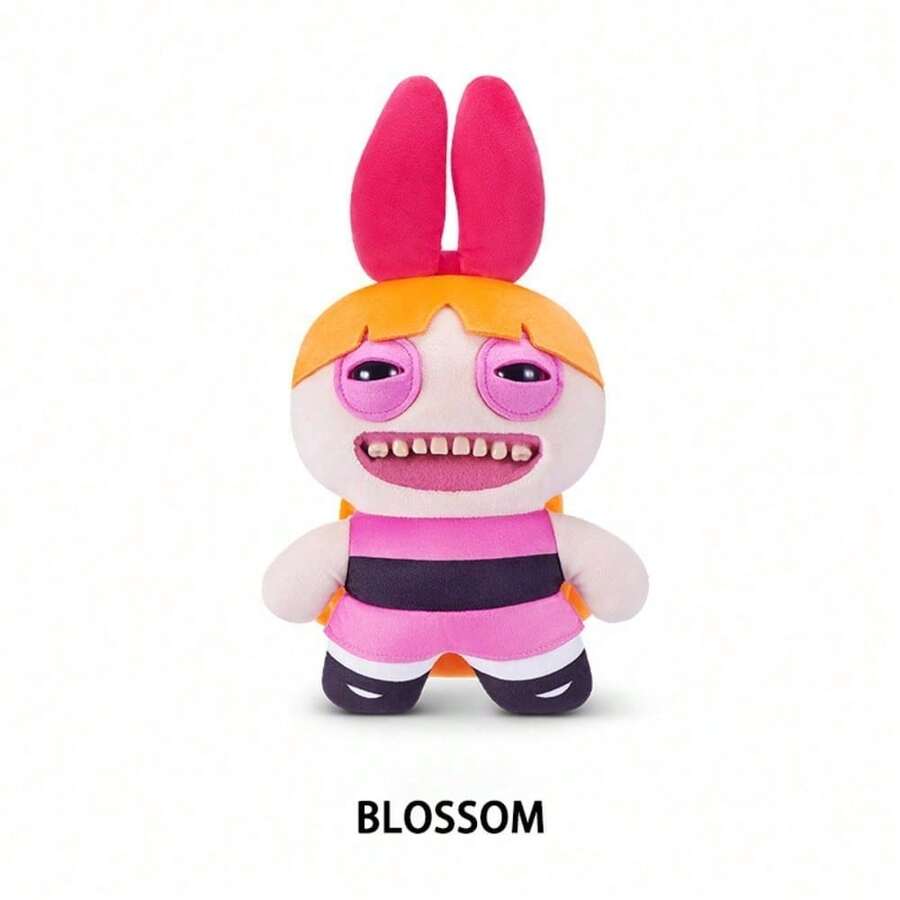 Spin Master 官方泡泡糖男孩丑萌玩具 - 有趣的怪异牙齿怪物收藏娃娃 - 花花 - 查看 1