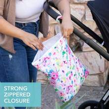 - Bolsa impermeable para bebé, viajes, traje de baño, pañal de tela, piezas de bomba, piscina, playa, ropa de gimnasio, artículos de cambiador, gancho para carriola, guardería, bolsa,40840003 - Rosa vieja - Ver 6