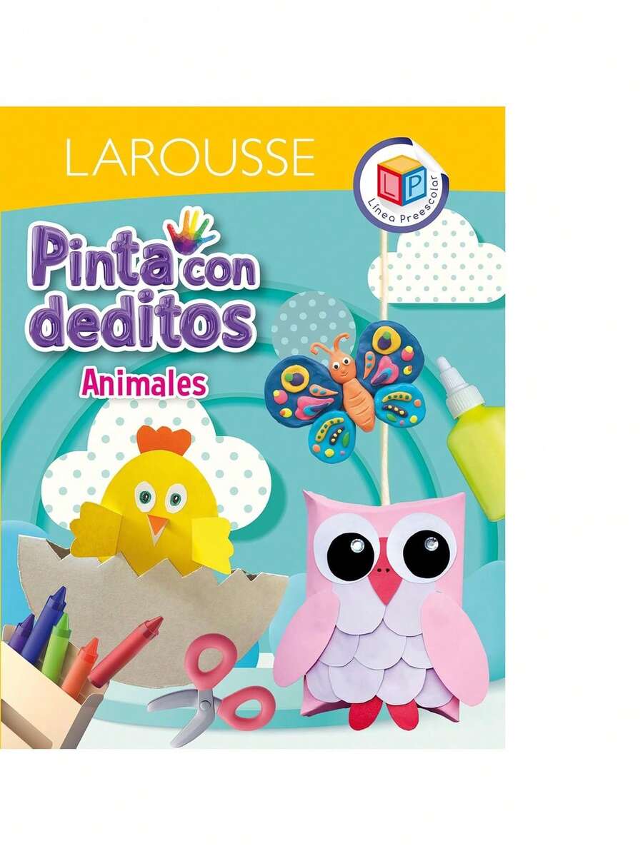 Pinta con deditos. Animales,40859354 - Multicolor - Ver 1