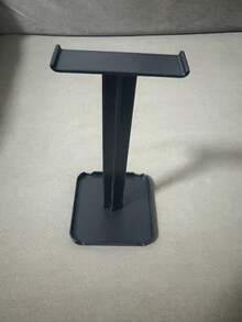 1个高品质黑色桌面耳机支架，耳机挂架，耳机托架，适用于办公室、家庭办公桌 - 黑色 - 查看 7