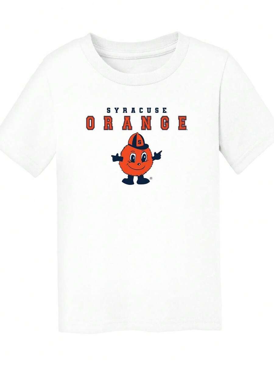 May Include White T-Shirt With The Syracuse Orange Mascot, An Orange C (2) - White - View 1