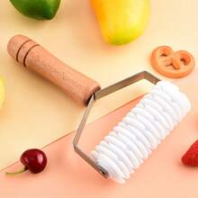 Stainless Steel Manual Dough Cutter, Pasta Maker, Vegetable Chopper - Food- Metal Kitchen Tool For Cutting Dough, Slicing Vegetables - Multicolor - View 14