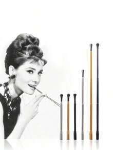 1pc, Vintage Extendable Holder, Mouthpieces, Household Gadgets, Holiday, Birthday, Friends - Multicolor - View 1