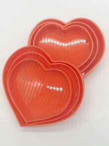 3pcs Set Diamond Painting Tray, Storage Box Tool Kit, Heart Shaped Diamond Tray & Diamond Box - Multicolor - View 6