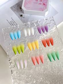 Nail Art Sponge Blocks, High Density Packed Tofu Blocks, Nail Powder Puff, Multi-Size - Multicolor - View 5