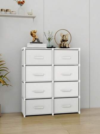 1个新款抽屉式储物架，书架，家用储物柜，适用于客厅、书房、玩具、零食、床头柜