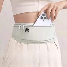 Slim Running Belt For Phone 6.8'', Ultra Light Running Belts For Women/Men, Zipper Waterproof Running Waist Pack, Reflective Running Fanny Pack With 3 Separate Pouch - Nhiều màu - Xem 10
