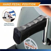 bicicleta para hacer ejercicioMarcy Under Desk Mini Pedal Leg and Arm Exercise Cycle with Adjustable Magnetic Resistance Physical Tpy Leg Exercisers - Gris - Ver 6