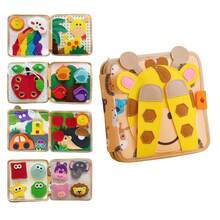 Baby's Early Cloth Book, Enhance Baby's Cognitive Ability, Colorful Cloth Book - Captivating Visual And Auditory Training With Cartoon Animal Tails, Soft Polyester, Children's Learning Toy, Durable Anti-Tear Waterproof Early Education Cloth Book, Stimulate Baby's Tactile And Visual Cognitive Awakening, Suitable For Christmas, Birthday And Other Holiday Gifts! - Multicolor - View 4