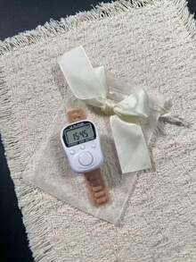 7-Channel Finger Ring With Lockscreen, Manual Electronic Digital Display With Time, Rechargeable Ring Counter - Multicolor - View 17