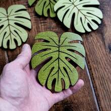 4件套天然竹制杯垫，隔热防烫，餐垫，盘子杯垫，饮料杯垫，防滑桌垫，圣诞节最佳选择，感恩节完美礼物 - 綠色 - 查看 6