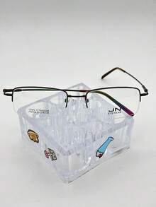 Men Eyewear Frames - Brown - View 4