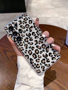 Ốp lưng điện thoại cao cấp họa tiết da báo, 1 chiếc, trong suốt, chất liệu TPU, chống rơi, che phủ toàn màn hình, thích hợp làm quà tặng ngày lễ. Tương thích với Samsung Galaxy S22/23/24/25/A05/A05S/A53/A54/A55 và các dòng máy khác. - Nhiều màu - Xem 8
