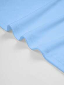 Bộ 2 áo thun nữ trễ vai dáng rộng thoải mái, thích hợp mặc nhà hàng ngày, mùa thu/đông xuân. - Xanh và trắng - Xem 8