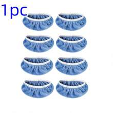1/4/6/10 Packung wiederverwendbare Mikrofaser Mopp Pads kompatibel mit Wischmopp, Trocken-Wischbezüge & Nass-Wischbezüge, waschbare Mopp Pads für Oberflächen/Hartholzböden (Mopp nicht enthalten) - Verschiedenfarbig - Übersicht 10