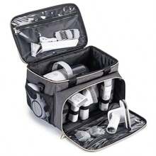 BABEYER - Bolsa de aspiradora de aseo para perros kit de aseo para mascotas perfecta para aspiradora de pelo de perro accesorios de kit de herramientas de aseo y accesorios - Gris - como en la foto - Ver 8