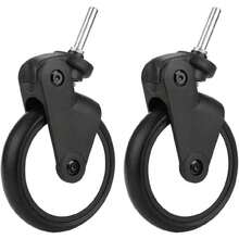 Front Wheel Set for Baby Jogger, Premier Strollers, Replacement Swivel Wheels for Baby Carriages Rubber Yoya Vovo Compatible, for Infant Strollers, Jogging Strollers, All-Terrain,40840197 - Verde - Ver 1