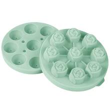 Rose Shaped Silicone Ice Cube Tray, Ice Maker Mold For Whiskey - Multicolor - View 6