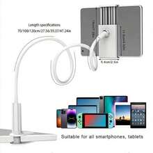 1pc Slouchy Smartphone/Tablet Stand, Foldable Desk/Bedside Phone Holder, Multifunctional, Stylish & Discreet, Suitable As Holiday Gift - Multicolor - View 2