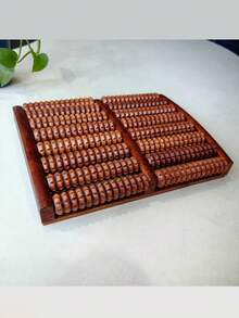 1pc Sandalwood Fish Tail Gua Sha Tool, Multi-Functional Facial Massage Board, Traditional Chinese Medicine Meridian Massage Tool - Multicolor - View 12