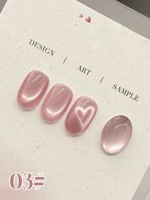 Miss Leia 1-8 15ml Spring/Summer Nail Love Cat Eye Gel Nail Polish New Whitening Dragon Fruit Pink Purple Crystal Glass Bead Cat Eye Nail Polish Series Beginner Nail Art Popular Color Gel Varnish UV LED Curing Soakable Semi-Permanent Suitable For Beauty Salon Nail Salon Set DIY Home Holiday Women's Gift Nail Art Supplies - 粉色 - 查看 12