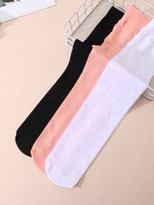 3双超薄踩脚舞蹈紧身裤，高密度弹力透明连裤袜，防勾丝，适合女孩日常穿着 - 彩色 - 查看 6