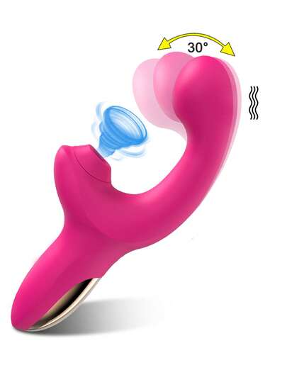 Vibrador del punto G, vibrador de succión de pezones, vibrador femenino, vibrador de balanceo, estimulador clitoriano, juguete sexual de succión, masajeador vaginal y anal, productos para adultos, juguetes sexuales, productos eróticos, salud sexual.
