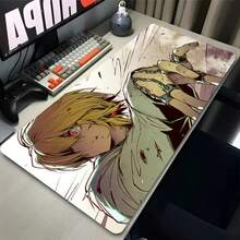 Mouse Pad Laptop Japan Anime Keyboard Pad H-Hunter X H-Hunter Gamer Cabinet Desk Mouse Mat PC Black And White Kurapika Mousepad - 7 - Xem 18