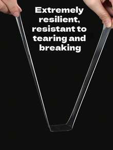 3卷装纳米双面胶带，高粘度，透明，可水洗，粘合固定胶带 - 彩色 - 查看 6