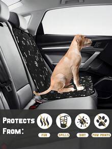 Waterproof Pet Car Seat Cover Scratch Proof Dog Car Seat Protector For Front & Back Seat Easy Clean Travel Mat Adjustable Dog Car Seat For Pet Owners For Cars Trucks And SUVs Travel Accessories Car Accessories Pet Supplies Dog Accessories Supplies - Multicolor - View 10