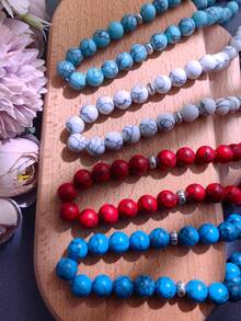 1pc 33 Beads Arabic/Middle Eastern Islamic Prayer Beads, High Quality Niche Prayer Beads For Daily Wear, Praying, Meditation Counting, Elegant And Portable Design (Classic Festival Prayer Beads In Multiple Colors Available) - Multicolor - View 6