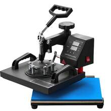 Heat Press, 12x10Inch T-Shirt Press Machine, T-Shirt Press Heat Press 30x23cm Printing Machine Heat Transfer Sublimation Machine For T-Shirts - ‎12 x 10in - View 8