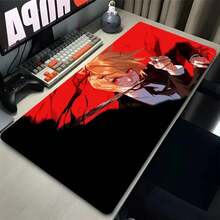 Mouse Pad Laptop Japan Anime Keyboard Pad H-Hunter X H-Hunter Gamer Cabinet Desk Mouse Mat PC Black And White Kurapika Mousepad - 6 - 查看 15