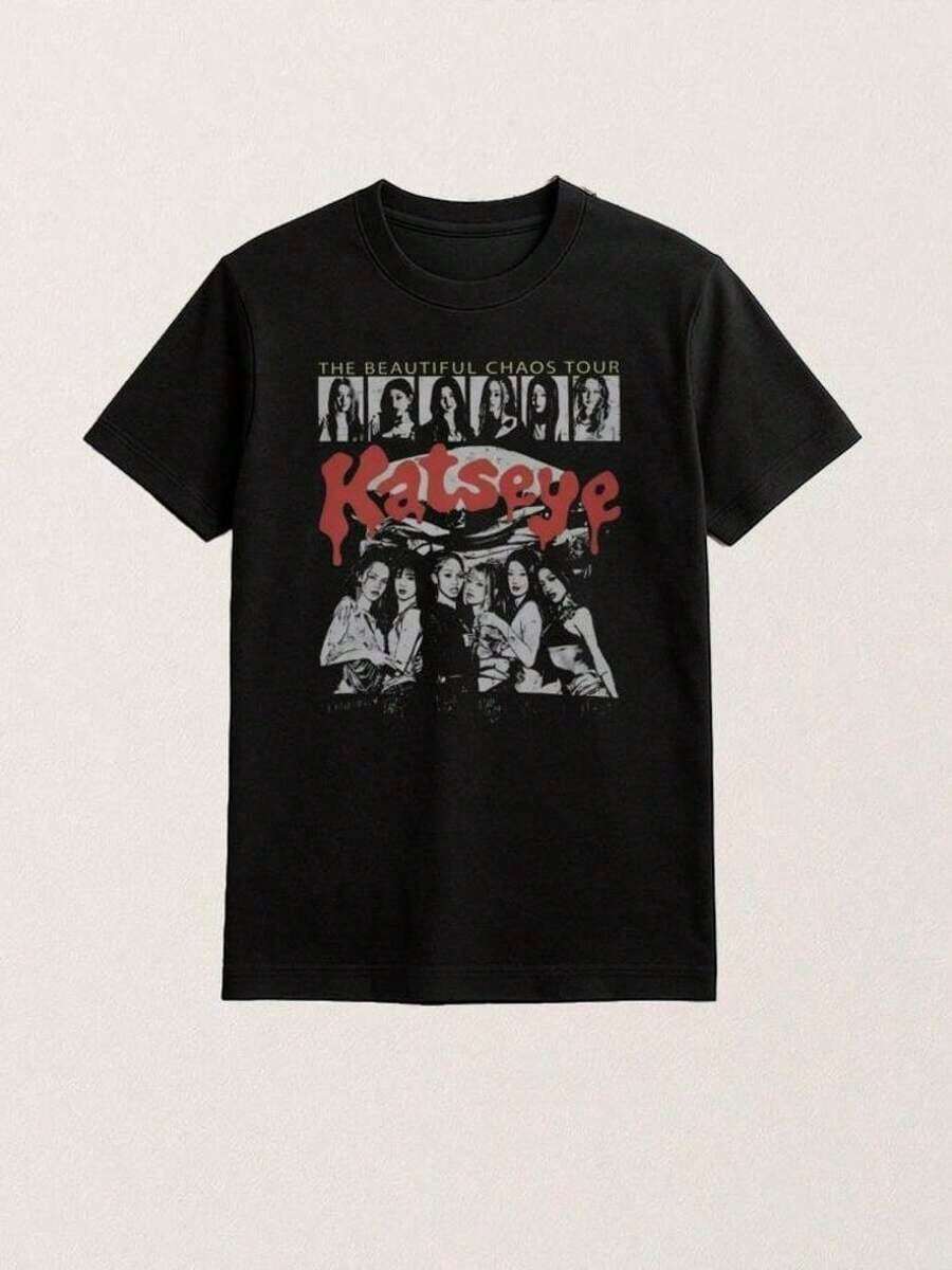 2026 Young Girls' Boys' Graphic Cotton Graphic Tees, Katseye Music Shirt, Katseye K-Pop Graphic T-Shirt, Katseye Gnarly T-Shirt, Katseye K-Pop T-Shirt, Gabriela Shirt, T-Shirt For Teenagers, Music T-Shirt Boys' T-Shirts Girls' Outfits Matching Mother-Daughter Wear TV-Inspired Gifts For Girls Teenage Girls' Clothing Boys' Apparel Gifts For Teenage Boys Children's Outfits Girls' Aesthetic T-Shirts Teenage Girls' Tops Teenage Girls' T-Shirts Teenage Girls' Clothing Girls' Jackets Boys' Apparel Girls' Outfits Teenage Girls' Tops Matching Parent-Child Wear Boys' T-Shirts Children's Clothing Gifts For Girls New Year Gifts - Black29 - 查看 1