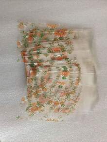 100pcs Rose Baking Packaging Bags, Cookie Bags, Handmade Soap Packaging Bags, Self-Sealing Plastic Bags - Multicolor - View 6