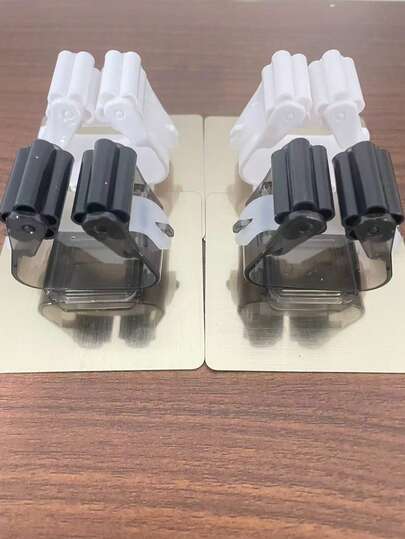 1/2/4/12 piezas Clips para trapeador sin taladro, adecuados para trapeadores, escobas, toallas, esponjas de baño, limpiaparabrisas. Decoración del hogar y el baño, esencial para volver a la escuela.