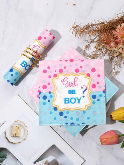 20/60pcs Gold Foil Napkins - Disposable Decorative Napkins Suitable For Wedding And Gender Reveal Party Table Decor