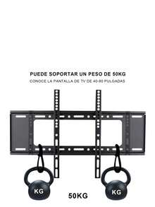 Soporte para TV 40 A 80 Pulgadas, Base para TV - Negro - Ver 4
