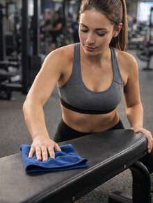Microfiber Fitness Towel Set - Physical Activities - Gym - Sports - 1個單位 - 查看 6