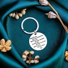 2026届毕业礼物钥匙扣，大学毕业礼物，送给高中毕业生，男孩女孩毕业纪念礼物，激励礼物，送给女儿儿子，即将毕业的高年级学生纪念品 - 銀色 - 查看 1