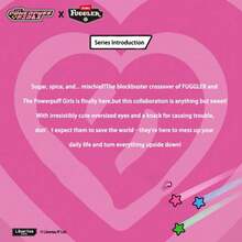 Spin Master Official Powerpuff Girls Ugly-Cute Plush Toy – Funny Weird-Toothed Monster Collectible Doll - Demon Chuchu - View 3