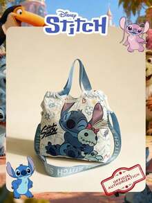 Disney 1 Pc Officially Licensed Stitch Pattern Storage Bag, Women's Cute Cartoon Candy Bag, Adjustable Shoulder Strap Crossbody Bag,For Women/Girls/Students,Ideal For Daily Use,Casual Outings, Shopping ﻿ - Multicolor - View 2