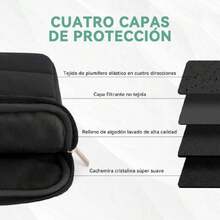 Funda para Laptop 13 Pulgadas,Funda para Computadora,Funda de Portátil Compatible con MacBook Air de 13 Pulgadas y iPad Pro de 12.9 Pulgadas,a Prueba de Golpes,Impermeable y Ligero,40847129 - Verde Lima - Ver 6