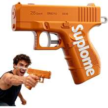 1pc Upgraded Dual-Direction Water Gun, Reverse Spraying Creative Combat, Hidden Prank Difficult To Detect, Suitable For Water Gun Parties, Beach Entertainment - Multicolor - View 5