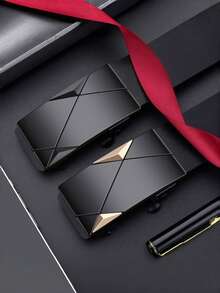 Men's Automatic Buckle Belt, Suitable For Various Occasions, Fashion Versatile, Casual And Business Wear - Multicolor - View 5