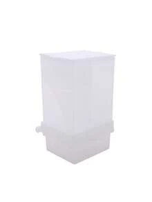 Transparent Bird Feeder Automatic Feeder Automatic Bird Seed Suspension Food Box - one-size - View 7