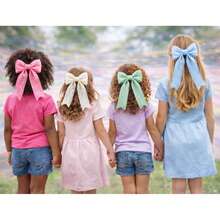 Organza Ribbon With Glitter Tips - Negro - Ver 5