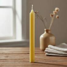arcanjo velas Box With 50 15cm Candle Sticks - (Yellow) - Màu vàng - Xem 6
