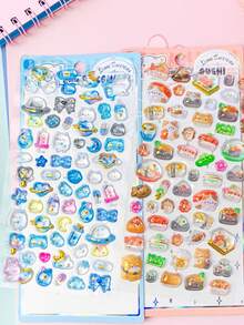 DIY苹果3D立体贴纸，小巧的鼻子水晶贴纸，手机壳装饰贴纸。装饰贴纸礼品。家居装饰，派对装饰，生日礼物，各种节日礼物之选，时尚单品。DIY。 - 彩色 - 查看 10